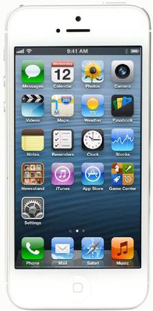 Смартфон Apple iPhone 5 32Gb White & Silver - Переславль-Залесский