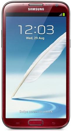 Смартфон Samsung Galaxy Note 2 GT-N7100 Red - Переславль-Залесский